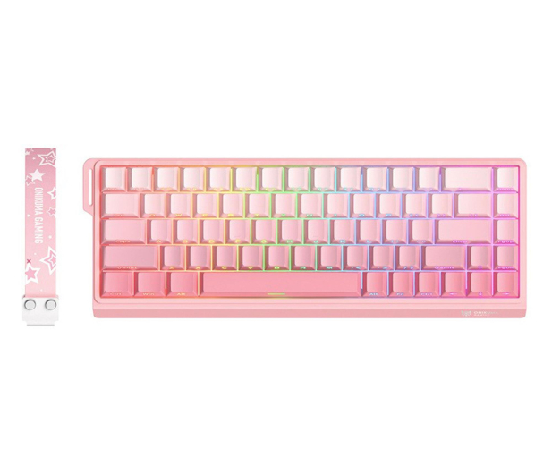 Onikuma G69 różowa qwerty - 1513707 - zdjęcie